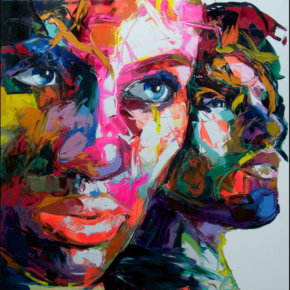 Francoise Nielly Portrait Palette Painting Expression Face220